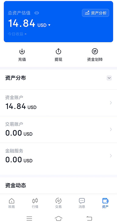 BTC 永续界面